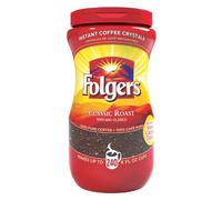 Folgers Classic Roast Instant Coffee Crystals - 16 Oz (Pack of 2)