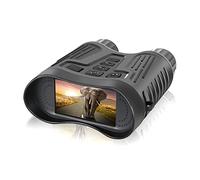 Folgtek 36MP 4K HD Video Digital Binoculares de Visión Nocturna, Starlight Binoculares de Visión Nocturna Distancia de hasta 300M con 3.2" TFT, 7 Niveles IP54 Impermeable para Caza, Senderismo