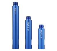 Folgtek Amoladora angular de 3 piezas, extensión M14, acero inoxidable, barra de conexión, rosca, lijadora de agua, pulidora de 125, accesorio de pulido de coche, 75 mm100 mm140 mm