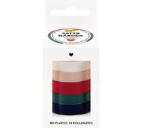 folia 12134 12134 Satin Ribbons Classic 5 x 4 m Satin Ribbon Mix in Classic Colo
