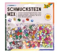 Folia 12419 - Decorative Crystals Set, Over 800 Pcs, Assorted Shapes, Sizes and