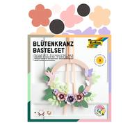 folia 21904 Craft Set Flower Wreath Complete Set for 3 Wreaths in Different Size