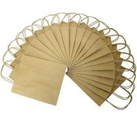 Folia 22410 - de Papel Bolsas de Papel Kraft, 24 x 12 x 31 cm, 20 Piezas, Natural