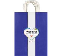 folia 22439 - Bolsas de Papel Basic L, 20 Bolsas de Papel Kraft de 110 g/m² en 10 Colores, Aprox. 24 x 31 x 12 cm, para Manualidades, Decorar y Regalar