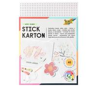 Folia 2322 - cartón Stick, sin Imprimir, 300 g/m², 17,5 x 24,5 cm, 40 Hojas, Blanco