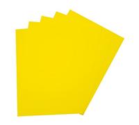 Folia 23512 - espuma, 29 x 40 cm, 5 de hoja, de color amarillo limón