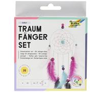 folia 23819 - Juego de Manualidades con atrapasueños Girly - Set para Crear un Hermoso atrapasueños en Modernos Tonos Pastel