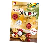 folia 25029 Fancy Shapes Set Christmas Magic Ideal como decoración en jarrones de suelo, cuencos decorativos o coronas