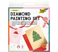 folia 31805 Diamond Painting Set Christmas Stickers with Christmas Motifs and Ac