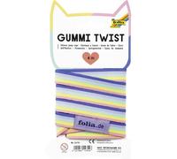 folia 33178 - Giro de Goma, Aprox. 4 m, elástica en los Colores del Arco Iris, Incl. Instrucciones, Juego de saltarina para niños a Partir de 3 años