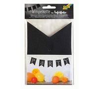 folia 3974 - Banderines de Papel de Pizarra (14 banderines, 3,5 m)