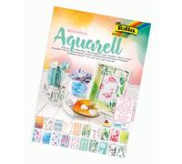 Folia 48749 - Bloc de acuarela (270 g/m², aprox. 24 x 34 cm, hojas surtidas en 2