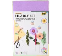 Folia 51049 Craft Felt Set Spring 11 Pieces 3 Sizes Felt in Various Designs Incl