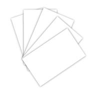 folia 6122/4/00 - Cartulina de 220 g/m², cartón para Manualidades en Blanco, DIN A4, 100 Hojas, como Base para numerosas Manualidades