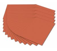 Folia 614/50 40 - Fotokarton 300 g/m², DIN A4, 50 Blatt, orange 50 Bogen Black,O