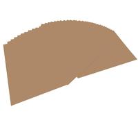 Folia 614/50 75 Photo Card DIN A4 50 Sheets Fawn Brown 50 Bogen 75 Rehbraun