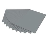 Folia 6184 - Cartón fotográfico, 50 x 70 cm, 10 pliegos, Piedra Gris