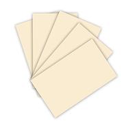 folia 6308 - Papel de Tono, 130 g/m², Papel de Dibujo en Beige, DIN A3, 50 Hojas, como Base para numerosas Manualidades