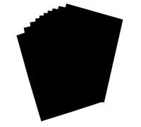Folia 65800 - cartulina de 48 x 68 cm, 10 Hojas, Negro