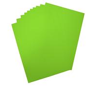 Folia 65941 - cartulina, aprox. 48 x 68 cm, 10 hojas, 380 g / m², color verde claro de una cara - ideal para elaborar o crear carteles y anuncios.