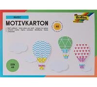 Folia 6601 - Bloc de notas (DIN A6, 40 hojas, cartón con diseños variados, práctico bloc con encolado), multicolor