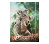 folia 69003 - Carpeta A3 Basic Jungle Cuties, de cartón Resistente con Banda elástica