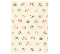 folia 69012 - Carpeta A3 Hot Foil Rainbows, de cartón Resistente con Banda elástica