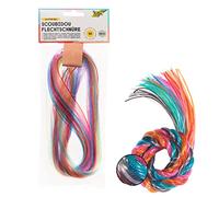 Folia 732050 - Cintas de plástico transparente con purpurina para hacer pulseras (50 unidades de colores) [Importado de Alemania] , color/modelo surtido