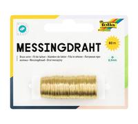 Folia 79465 - Latón Alambre, 0.3 mm x 80 m, Oro