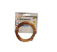 Folia 79644 - Alambre de aluminio de cobre (2 mm x 5 m, muy fácil de moldear, manualidades y decoración, 2 mm x 5 m)
