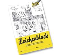 Folia 8103 Drawing Pad with Linen Corners 120gsm DIN A3 10 Sheets White Wood-Fre