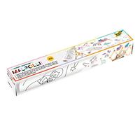 folia 83902-Rollo de Pintura con Motivos Aventura, 1 Rollo Aprox. 30 cm x 4 m, Autoadhesivo y removible, para una diversión ilimitada al Pintar, Multicolor (MAX Bringmann 83902)