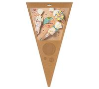 folia 92703 - Kit de manualidades para cucurucho escolar SAFARI SCHOOL, material para cucurucho escolar, puede ser diseñado como una llama, un león o un perezoso, aprox. 68 cm