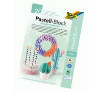 Folia-Bloc pastel con 20 hojas de papel cartón fotográfico, DIN A4, colores surtidos, (Max Bringmann KG 678)