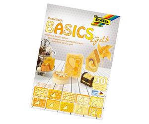 Folia Bringmann Basics - Papel de regalo, color amarillo