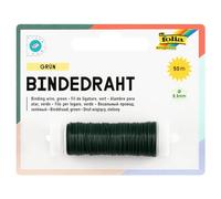 Folia Bringmann Max KG Alambre para Manualidades - 0,3 mm, Verde
