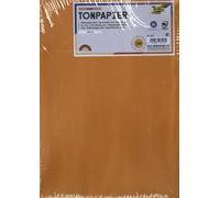 Folia Bringmann - Papel A4 coloreado, 100 hojas, Ocre