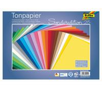 Folia Coloured Paper Mix 25 x 35 cm 130 g/m Sheets Assorted in 25 Ideal Base for