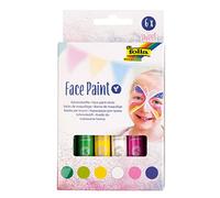 Folia Face Paint - Juego de 6 lápices maquillaje para niños, dermatológicamente probados, resistentes al lavado, lavables con agua y jabón, ideales carnaval, carnaval teatro , color/modelo surtido