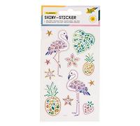 Folia Flamenco brillante, 12 pegatinas, hechas de diamantes de imitación coloridos, en diferentes diseños, fácil de despegar la película, talla única, cuenta