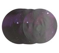 folia- Lámparas de Papel Transparente de 115 g/m Redondos, diámetro de 16,8 cm, 20 Unidades, para Manualidades de farolillos Individuales, Color, Weltraum (MAX Bringmann 682005)