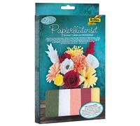 Folia - Papierblütenset para min. 11 flores de crepé floristería