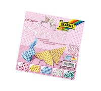 Folia papiroflexia/Origami Papel de 80 G/m², 50 unidades, varios diseños , color/modelo surtido
