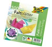 Folia plegable hojas 70 g/m², 500 hojas surtidos en 10 colores