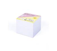 Folia Recarga de notas 9 x 9 cm - aprox. 700 hojas blancas para caja de notas