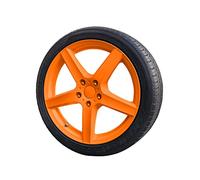 Foliatec 2099 Goma Liquida, Set de 4, Naranja, 400 Ml