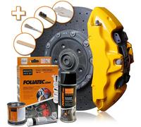 Foliatec 2195 Set Pintar Alicates Freno Altos Temperaturas Amarillo Tuning Coche