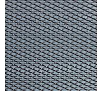 Foliatec FO34727 Rejilla De Aluminio Malla Media Negra 1 Pieza 20x120 cm para Parrilla Delantera o Personalización