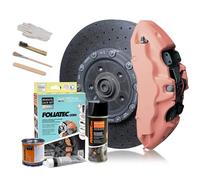 Foliatec Juego de pintura para pinzas de freno, Juicy Peach, juego de 7 piezas