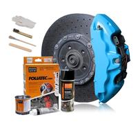 Foliatec Juego de pintura para pinzas de freno, Sky Blue, juego de 7 piezas